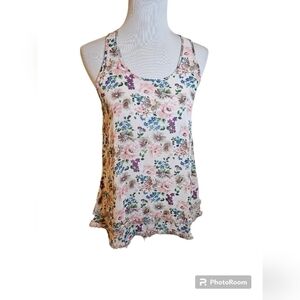 DYLAN & Rose floral tank size 4.